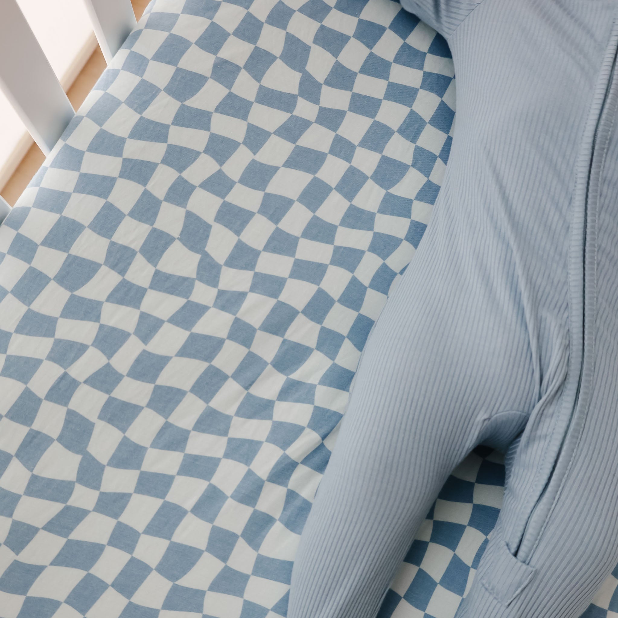 Copper Pearl Premium Knit Fitted Crib Sheet -| Miles